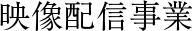 映像配信事業