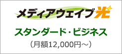 メディアウェィブ光スタンダード・ビジネス（月額12，000円～）